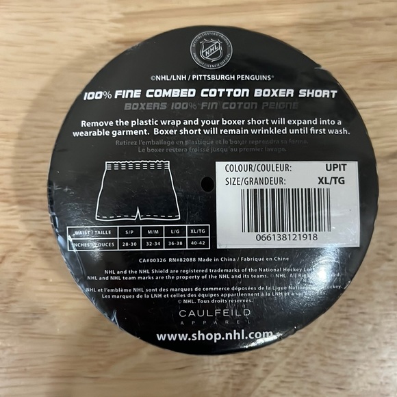 NHL | Pittsburgh Penguins Boxer Shorts - Picture 2 of 3